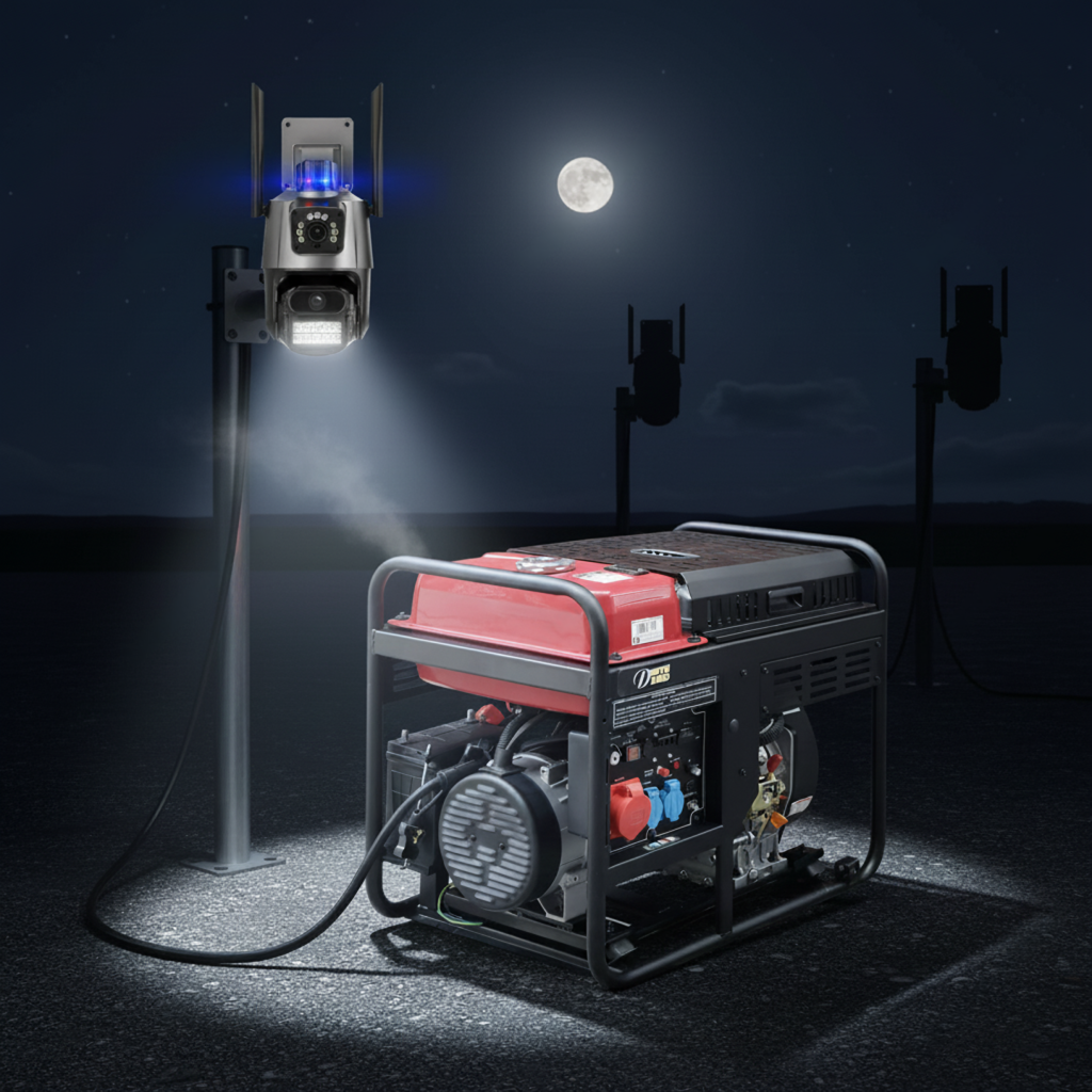 دیزل ژنراتور برای دوربین مداربسته
