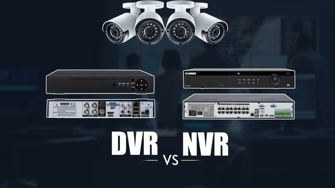 مقایسه تصویر DVR با NVR