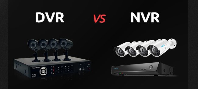 مقایسه تصویر ِDVR با NVR