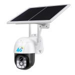 دوربین خورشیدی سیم کارتی چرخشی بیسیم مینی اسپید دام v380 pro ا Solar mini spead dom 4g wirles