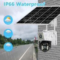 دوربین اسپیددام دولنز خورشیدی سیمکارتی V380 با یکسال گارانتی چشمان بیدار آریا